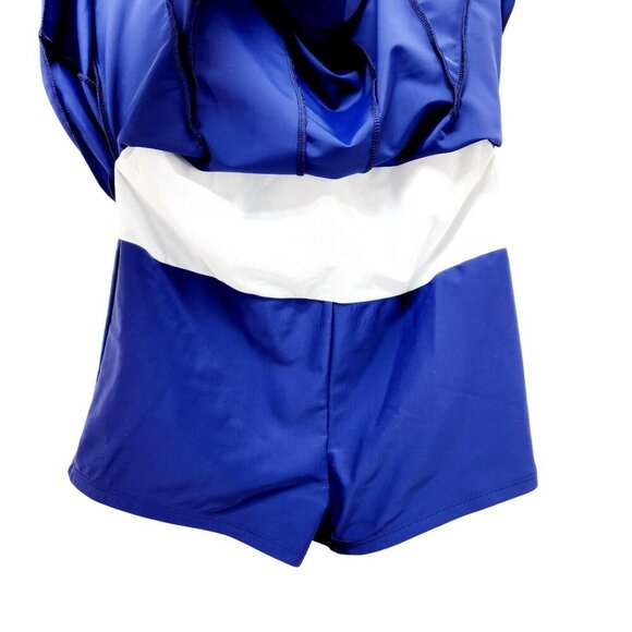 Durio Women's Swimsuit One Piece Tankini Tummy Control Dress Swimming Size L - Picture 7 of 12